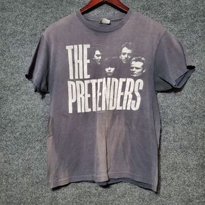 Vintage The Pretenders Shirt USA Tour 1984 Classic Rock Distressed Single Stitch